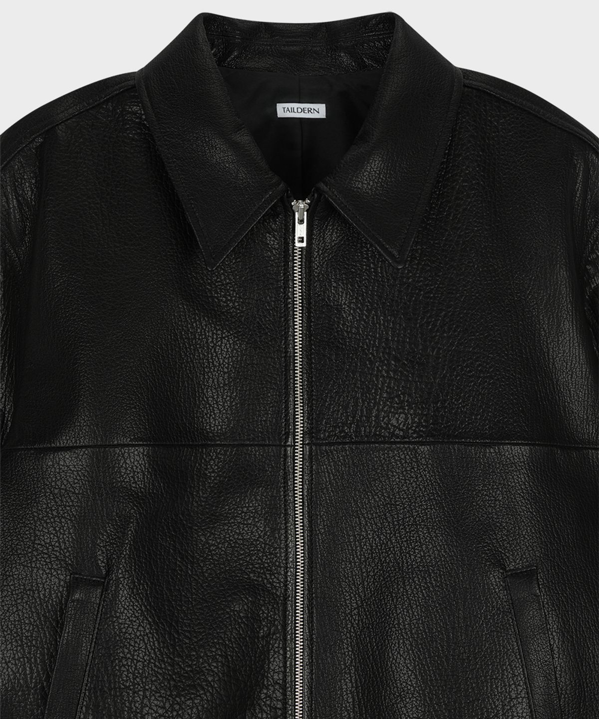 테일던(TAILDERN) Ross Leather Blouson Black