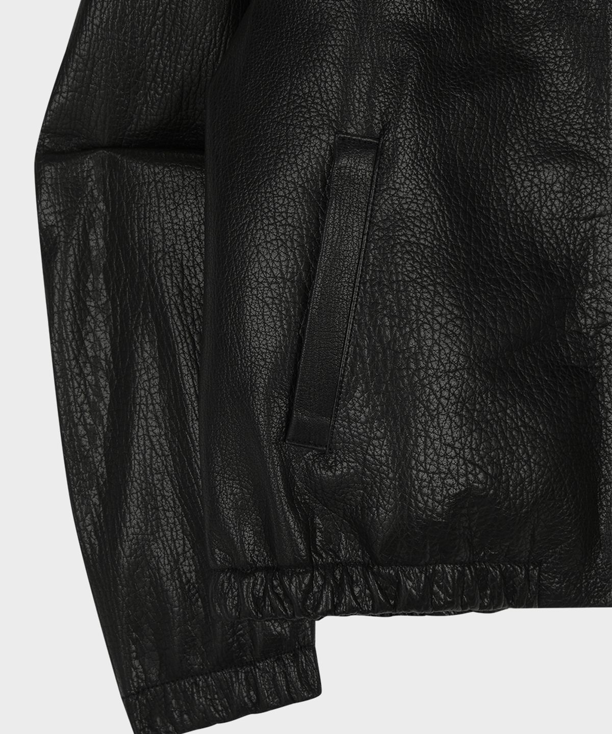 테일던(TAILDERN) Ross Leather Blouson Black