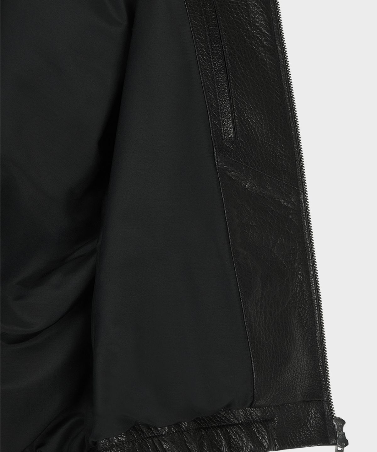테일던(TAILDERN) Ross Leather Blouson Black