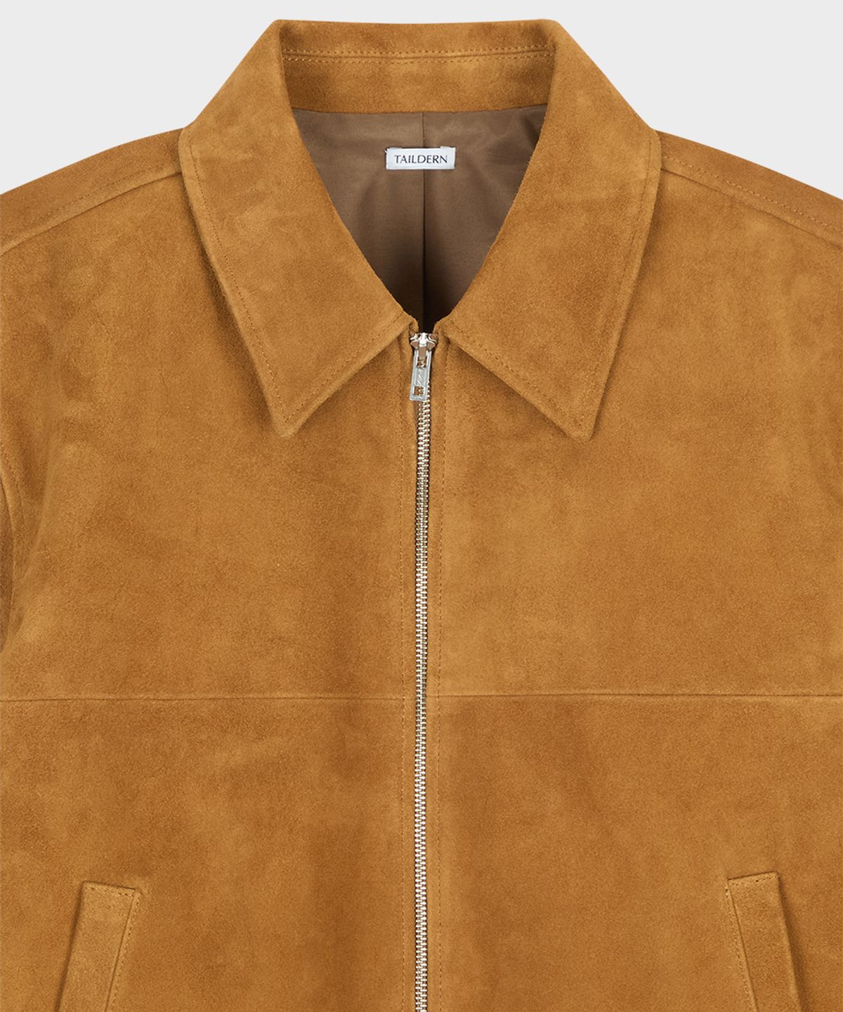테일던(TAILDERN) Ross Leather Blouson Camel