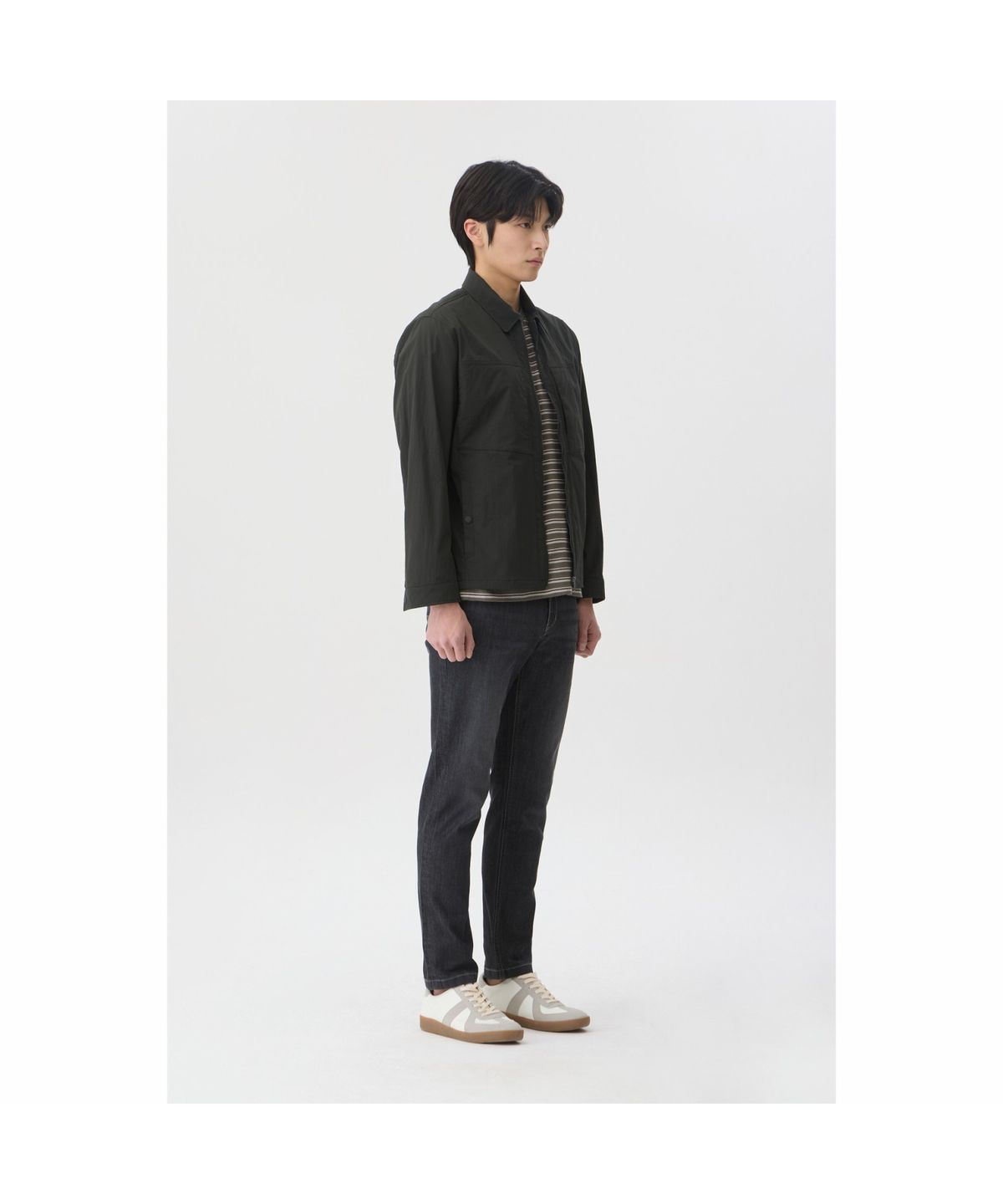 브렌우드(BRENTWOOD) [페리자켓] 심플 경량 트러커 BRUAM26561KHX
