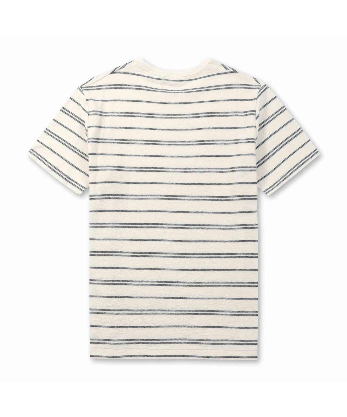 브렌우드(BRENTWOOD) 모던 스트라이프 라운드넥 티셔츠 BRTAM26551IVX