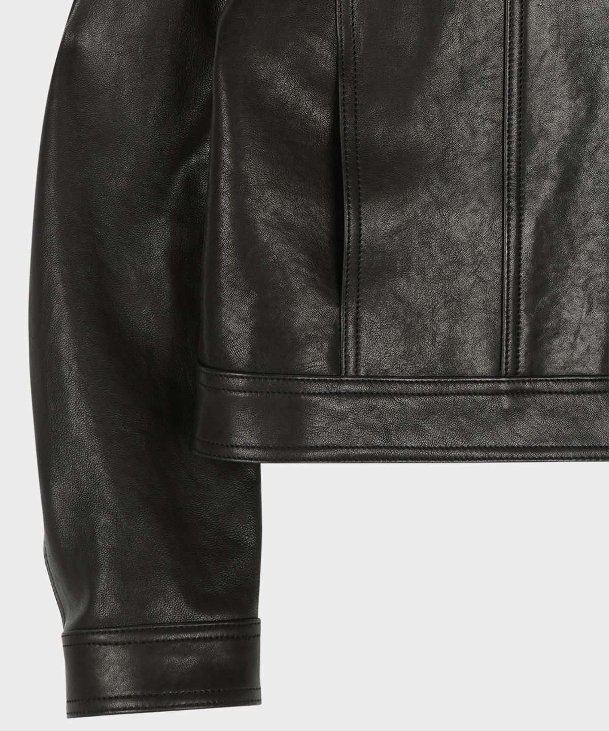 테일던(TAILDERN) Gordon Single Rider Leather Jakcet Black