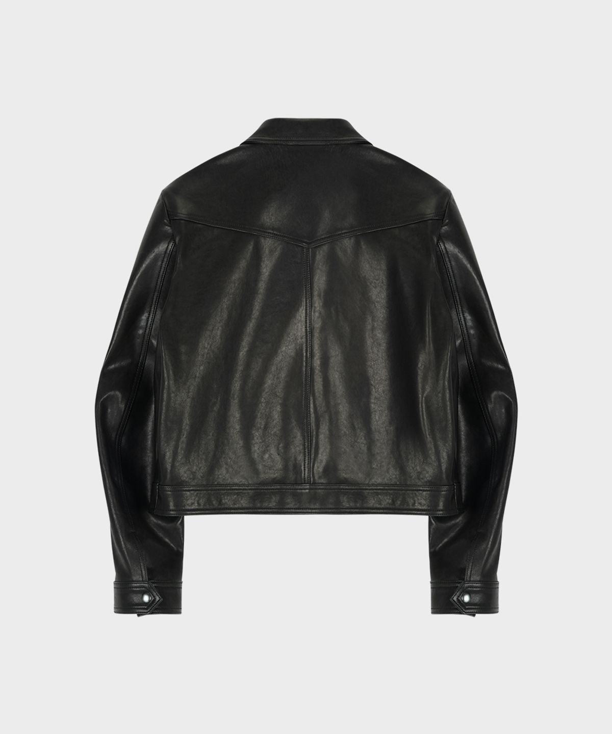 테일던(TAILDERN) Gordon Single Rider Leather Jakcet Black