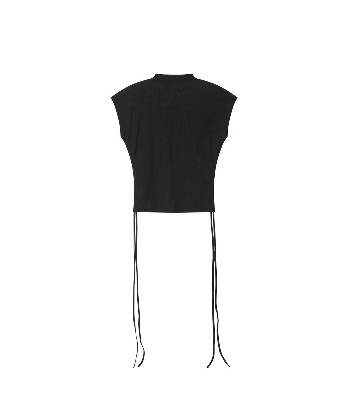 메이버유(MAYVERU) masi pleats sleeveless blouse _ Black