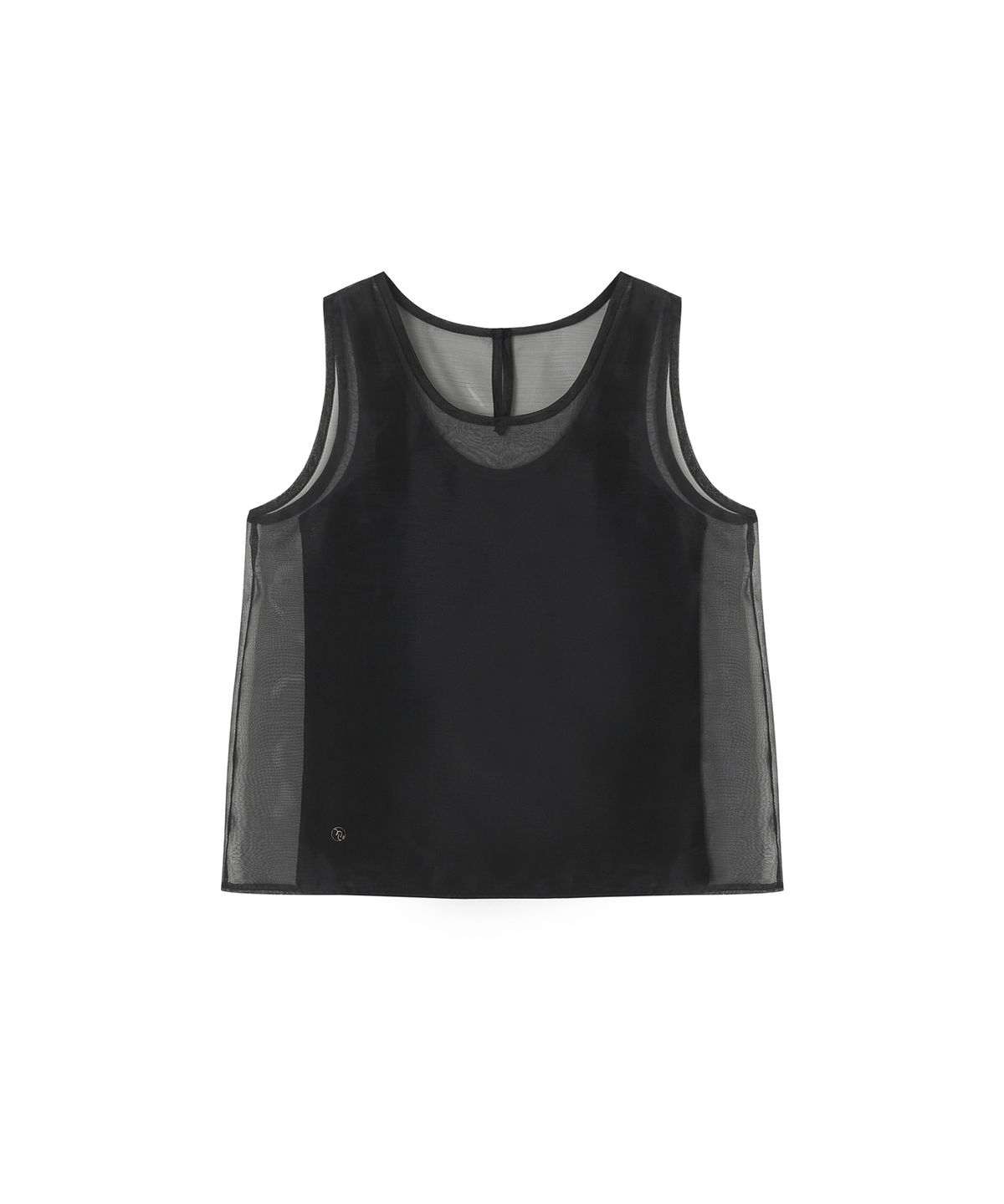 메이버유(MAYVERU) hegg sleeveless blouse _ Black