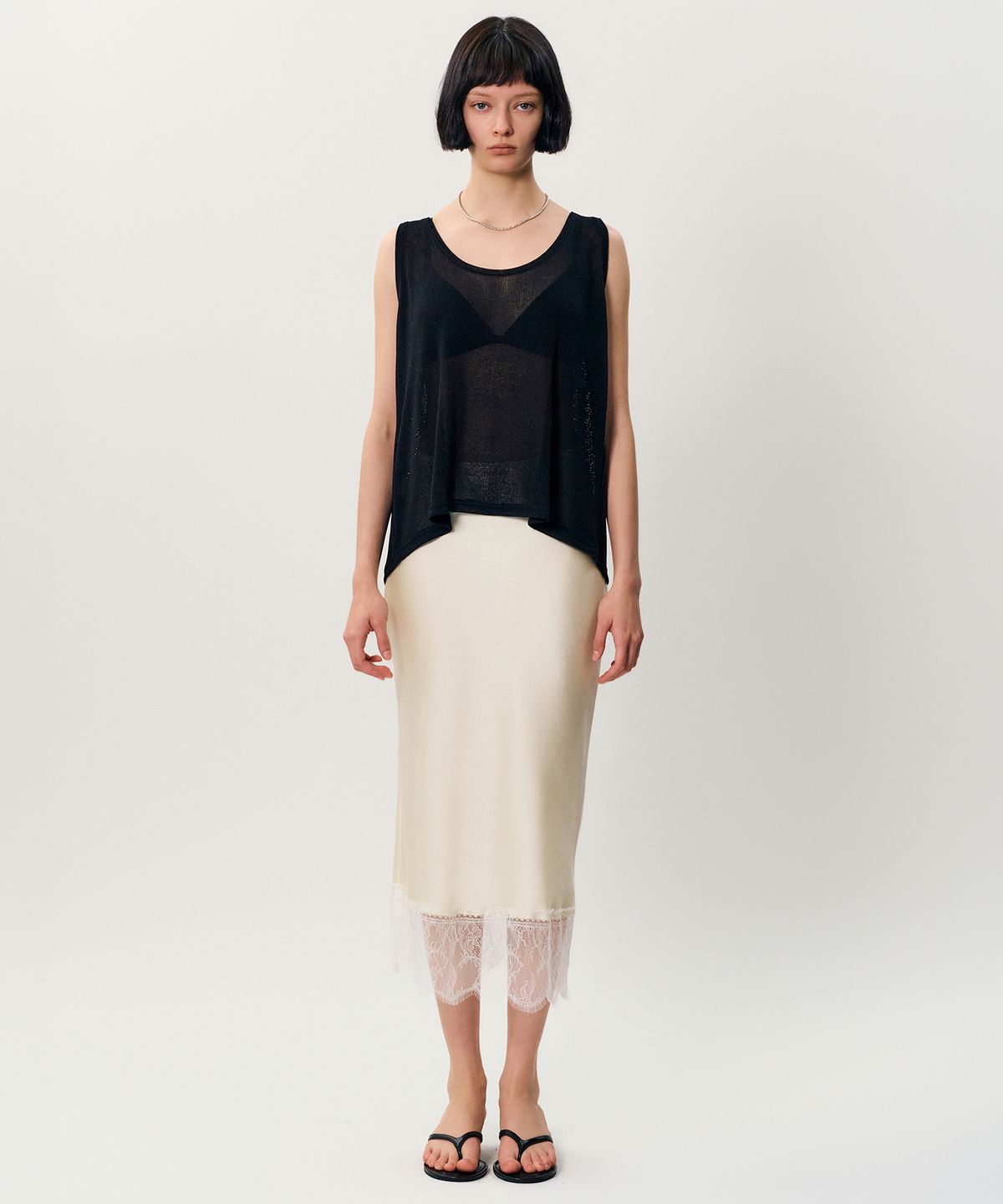메이버유(MAYVERU) vinny linen sleeveless _ Black