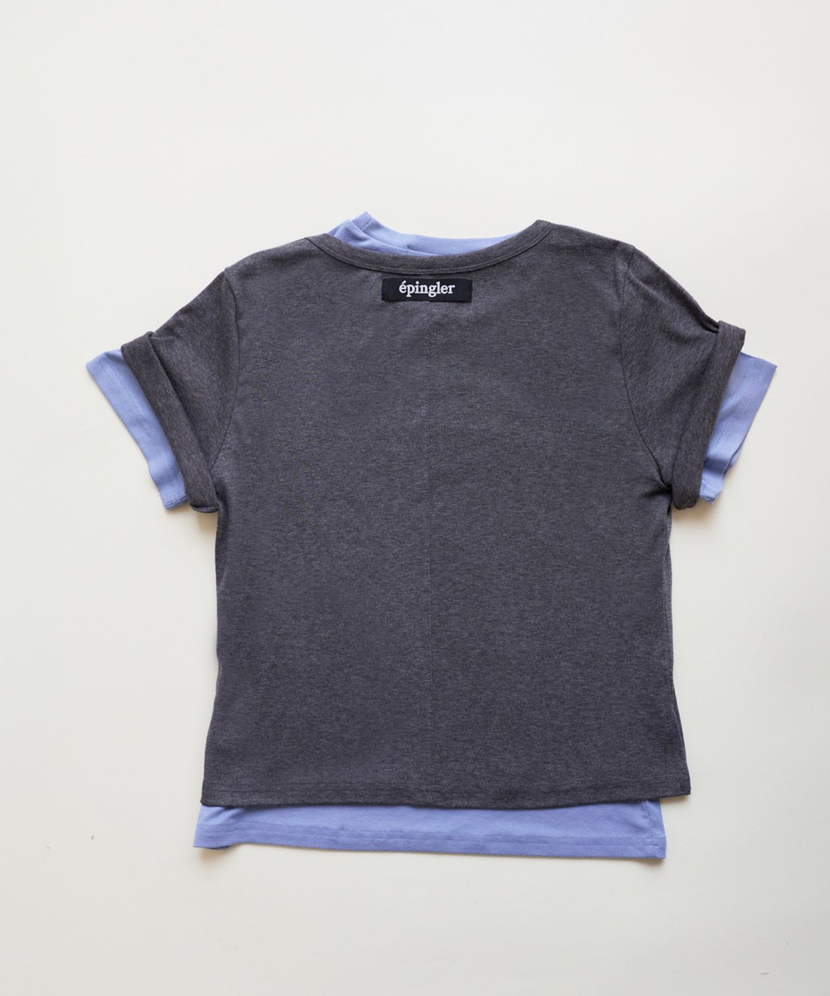 에핑글러(EPINGLER) SPOONING LAYERED T - DEEP GREY