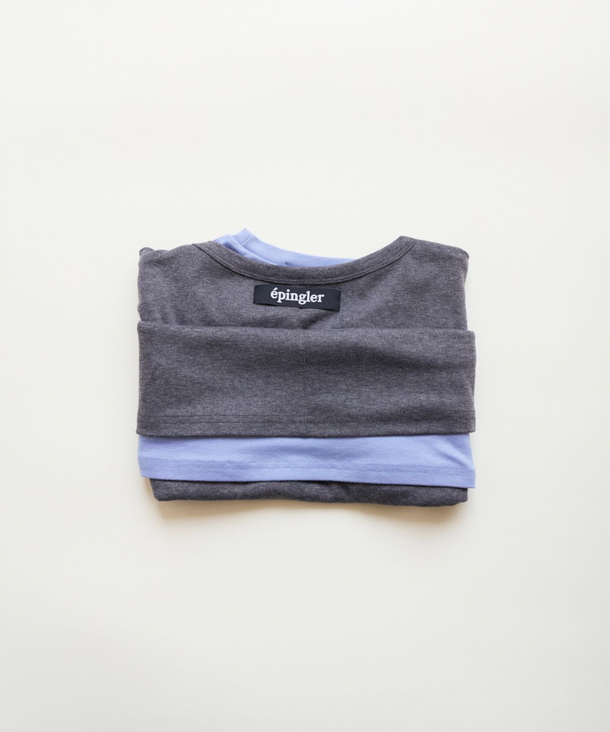 에핑글러(EPINGLER) SPOONING LAYERED T - DEEP GREY