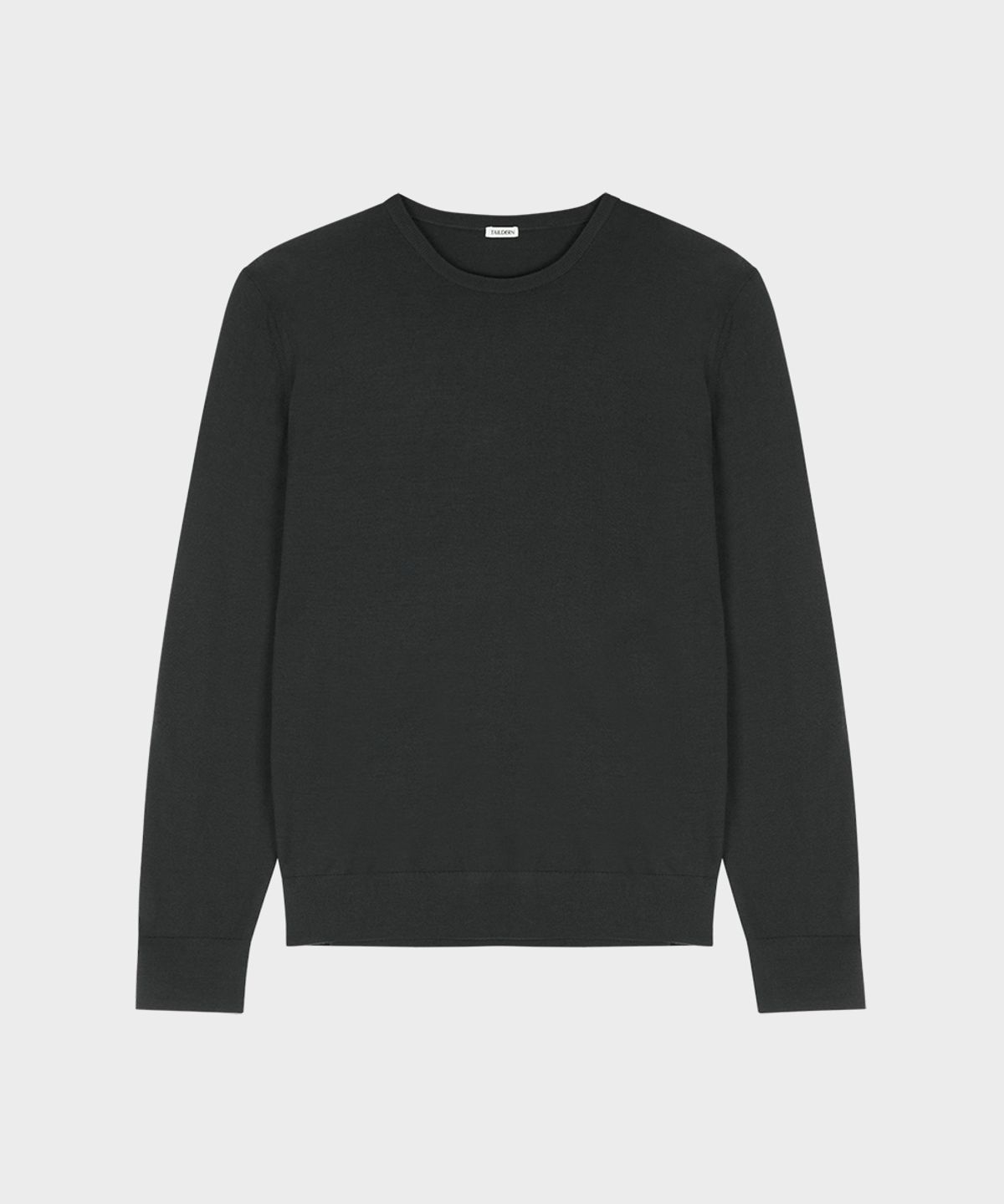 테일던(TAILDERN) Lightweight Wool Crewneck Sweater Grey