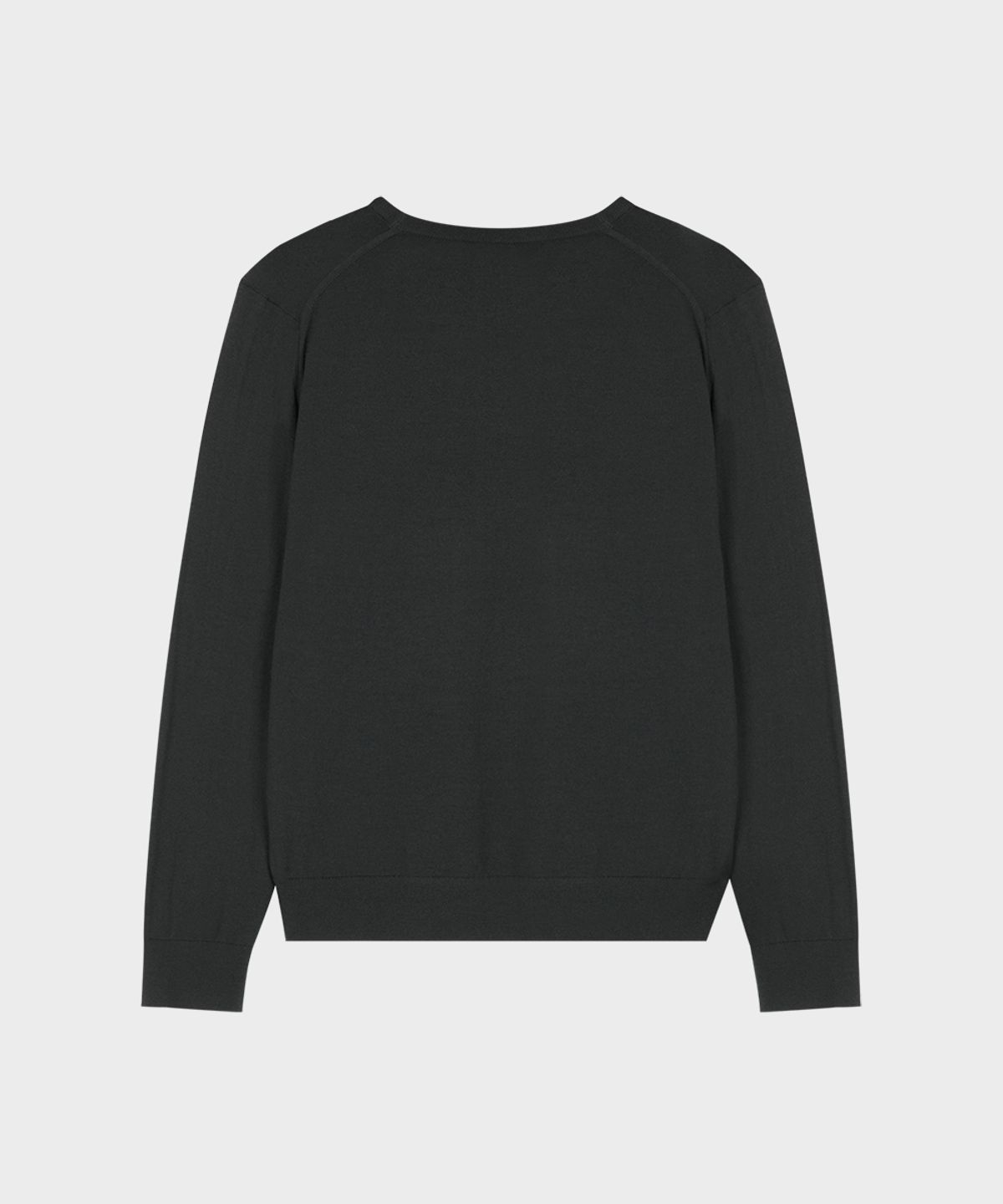 테일던(TAILDERN) Lightweight Wool Crewneck Sweater Grey