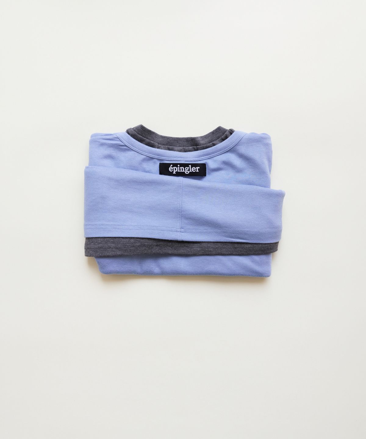 에핑글러(EPINGLER) SPOONING LAYERED T - BLUE