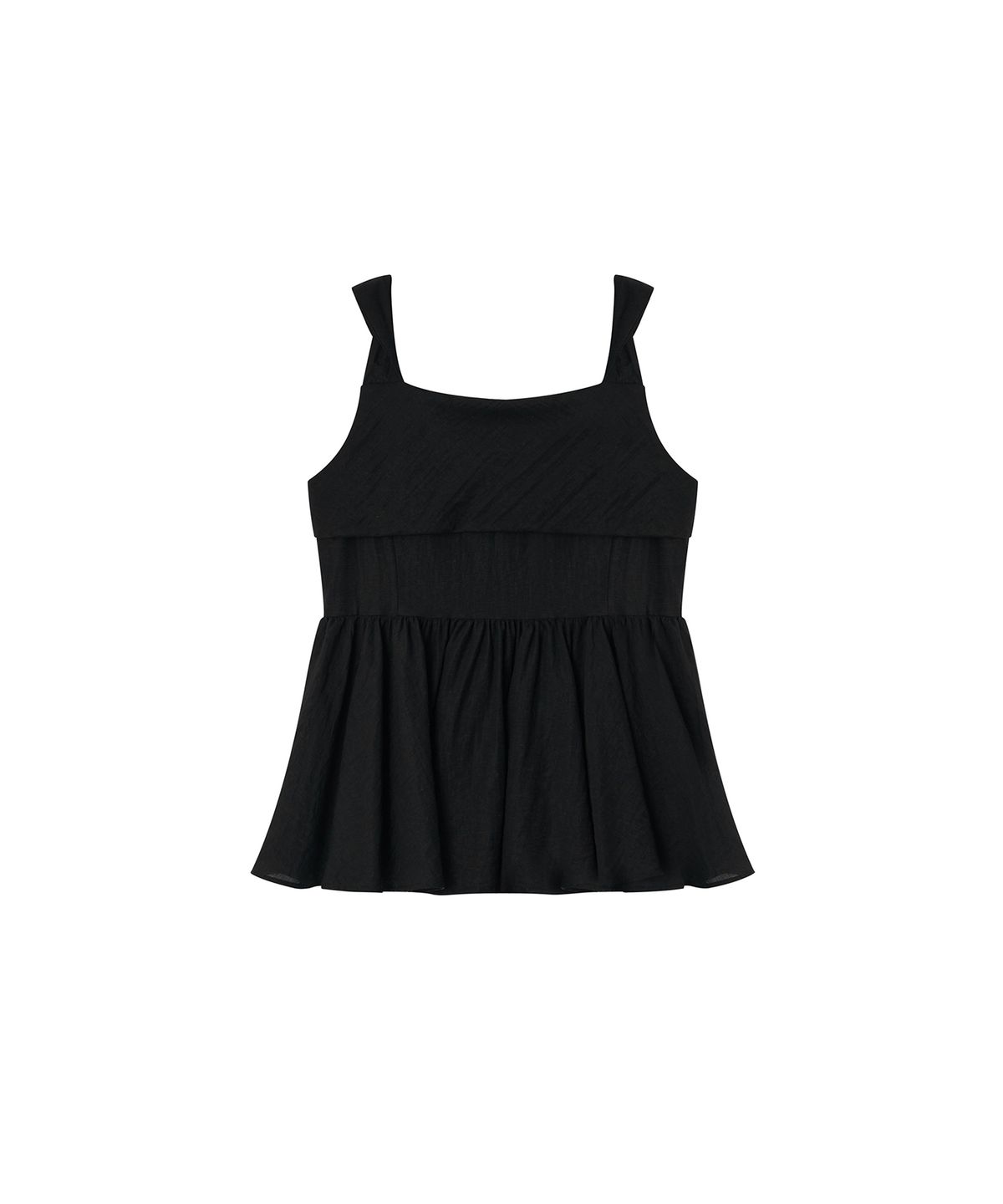 메이버유(MAYVERU) weena sleeveless blouse _ Black