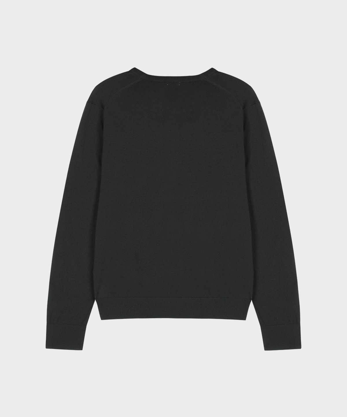 테일던(TAILDERN) Lightweight Wool V-neck Sweater Grey