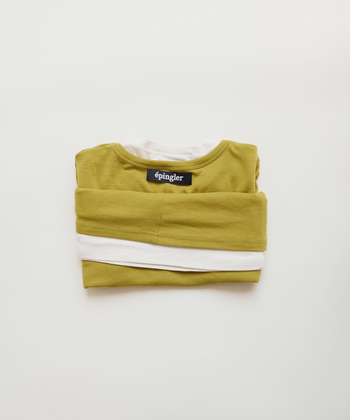 에핑글러(EPINGLER) SPOONING LAYERED T - OLIVE