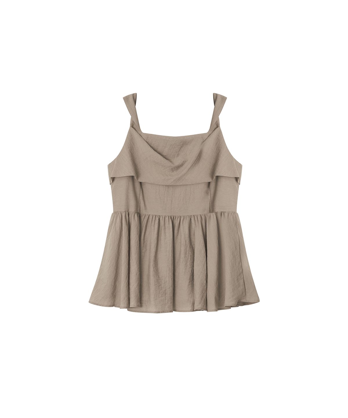 메이버유(MAYVERU) weena sleeveless blouse _ Beige