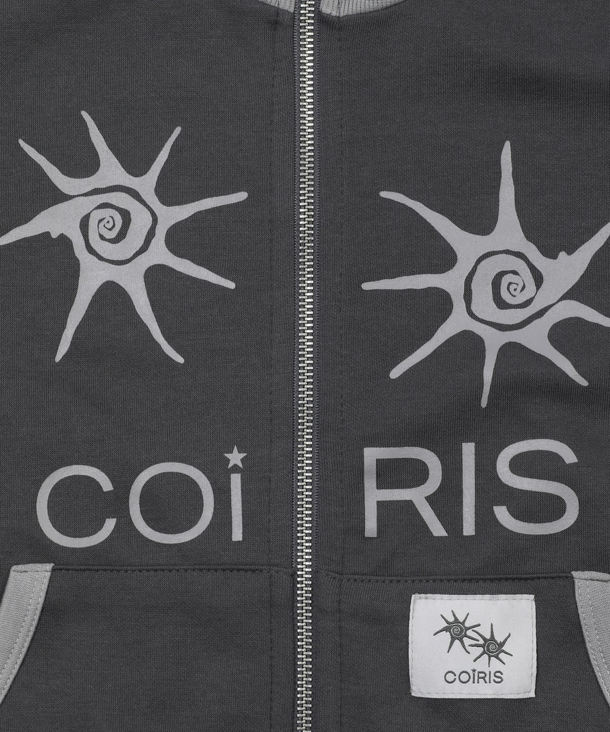 코이리스(COIRIS) 라비온 투웨이 배색 집업 (2컬러)