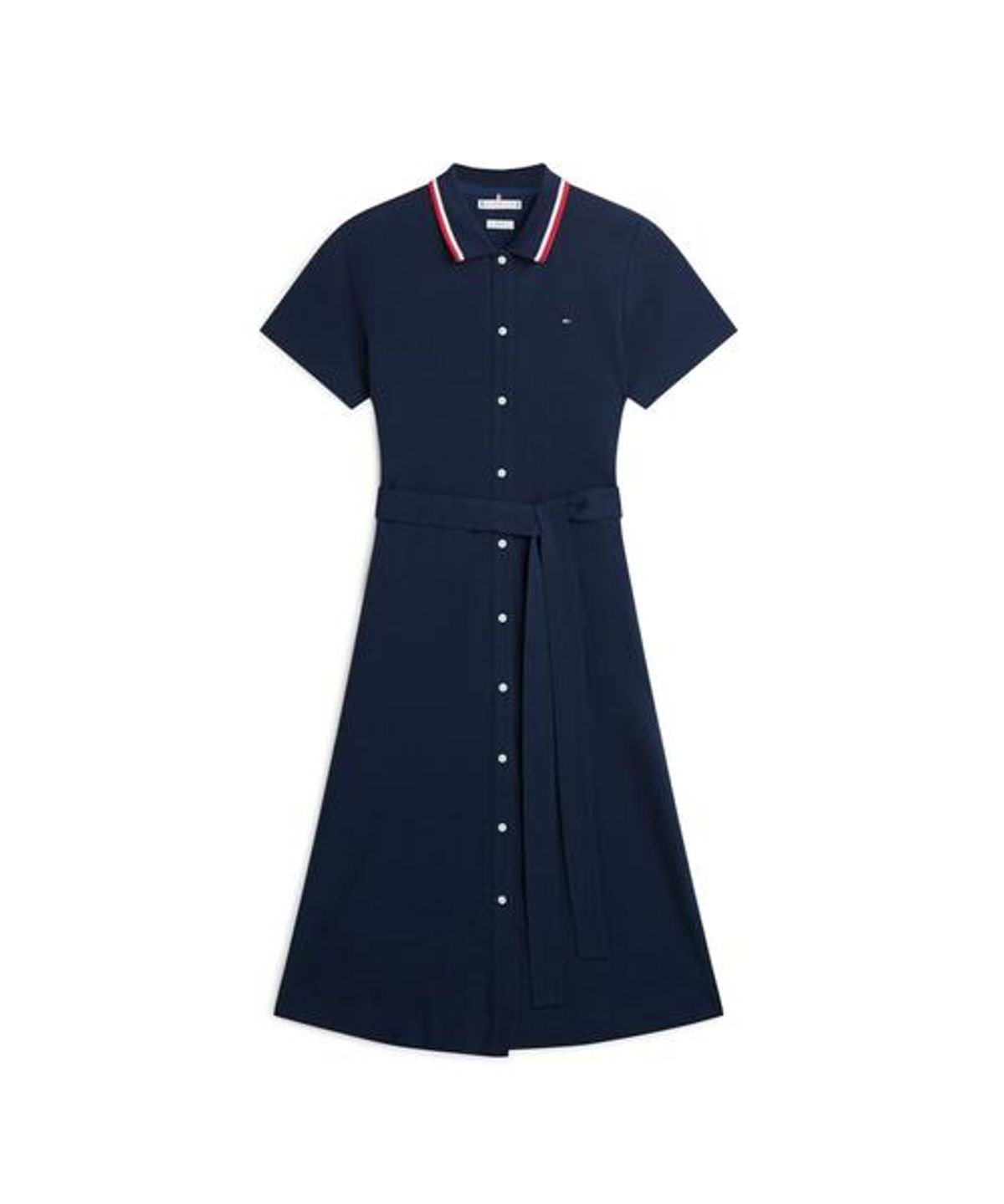 타미힐피거(TOMMY HILFIGER) 벨트 피케 원피스 (T22G1TDR051WT2C1G)