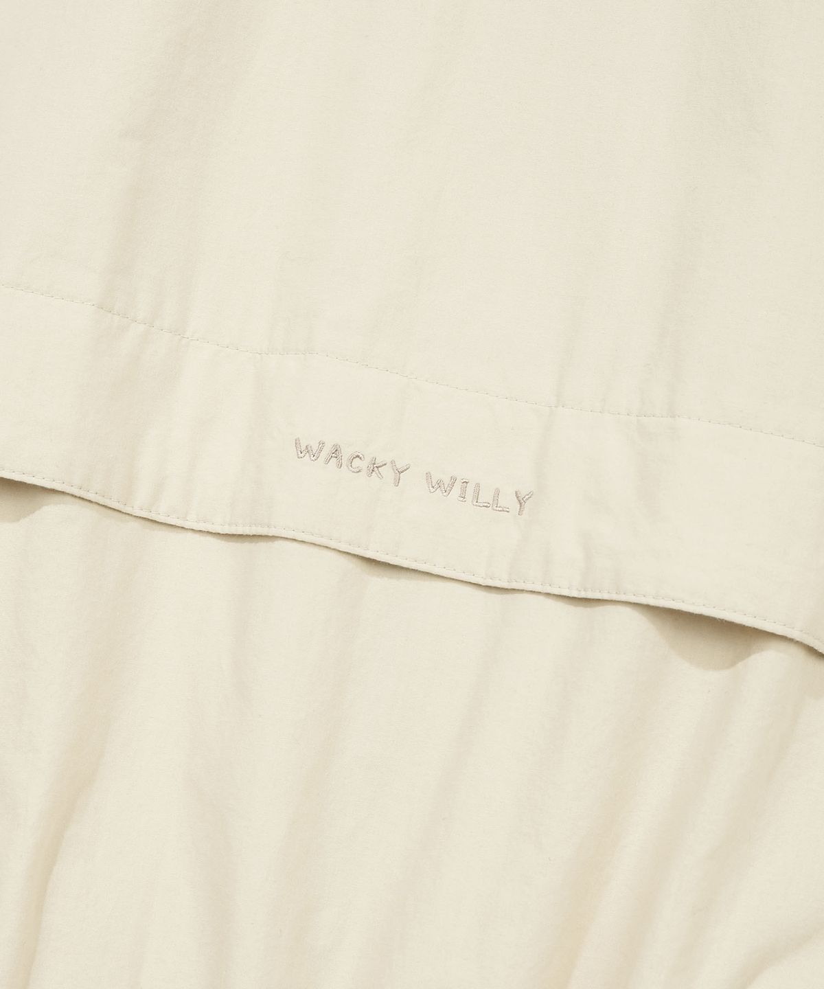 와키윌리(WACKY WILLY) 우먼스 코튼 헤링턴 자켓 베이지
