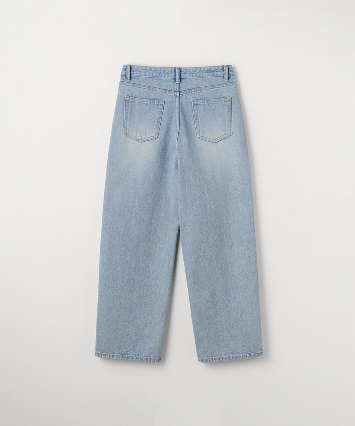 셀리테일즈(CELITAILS) SEMI WIDE DENIM PANTS_BLUE