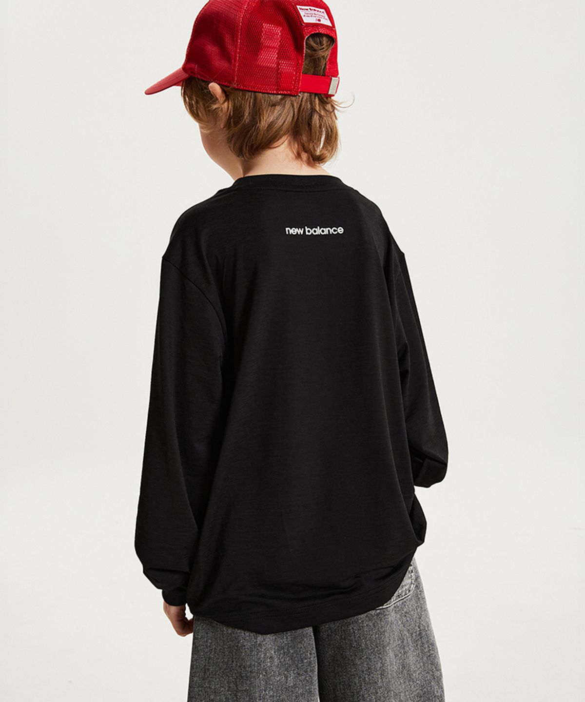 뉴발란스 키즈(NEWBALANCEKIDS) WE GROW TOGETHER  _일러스트 아동 냉감 긴팔티 NK9BG2402U19