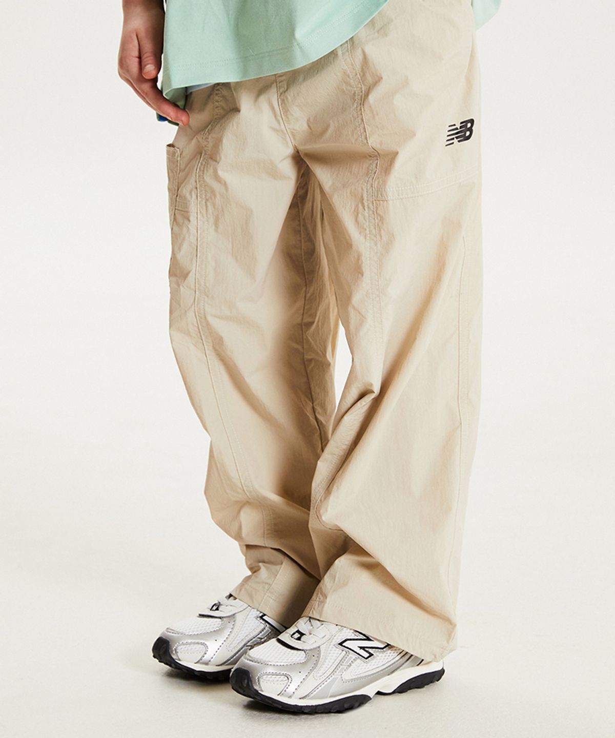 뉴발란스 키즈(NEWBALANCEKIDS) STELLAR PLAY GROUND_아동 9부 일자팬츠 NK9TG2501U36