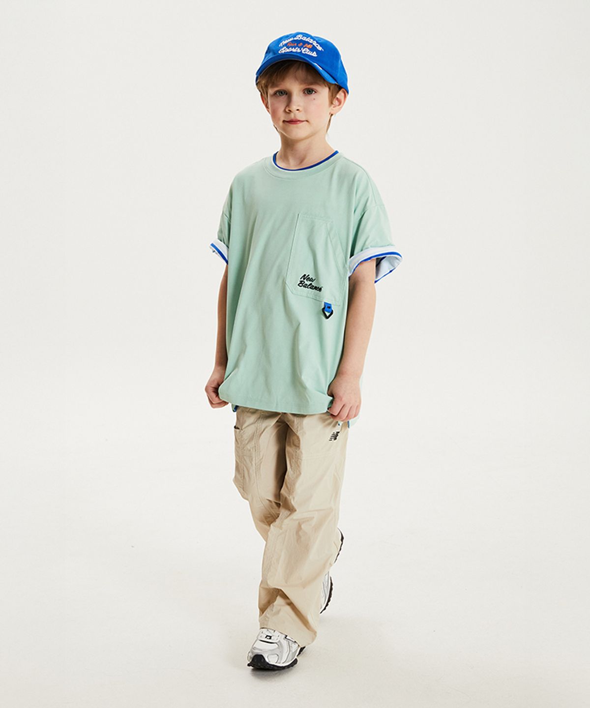 뉴발란스 키즈(NEWBALANCEKIDS) STELLAR PLAY GROUND_아동 9부 일자팬츠 NK9TG2501U36