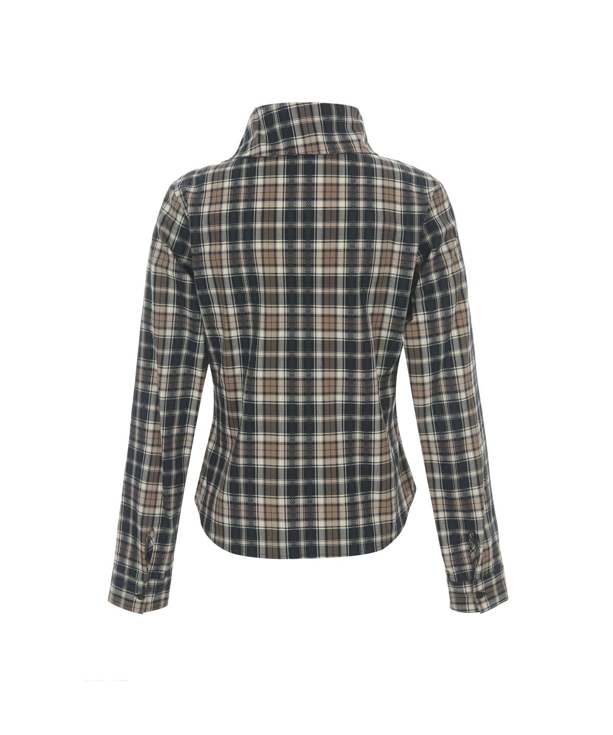 더블에스씨 아카이브(WSC ARCHIVE) Asym check shirt 004