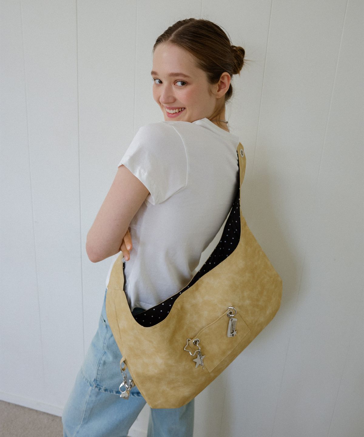 레터리(LETERIE) BUCKLE REVERSIBLE SHOULDER BAG_10COLOR