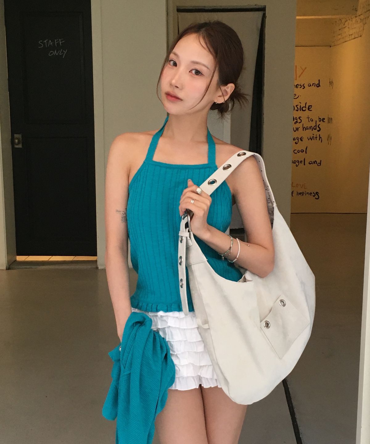 레터리(LETERIE) BUCKLE REVERSIBLE SHOULDER BAG_10COLOR