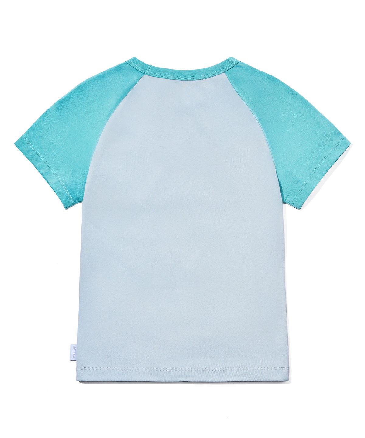 유희(YOUHEE) [KORILAKKUMA] RAGLAN T-SHIRTS BLUE