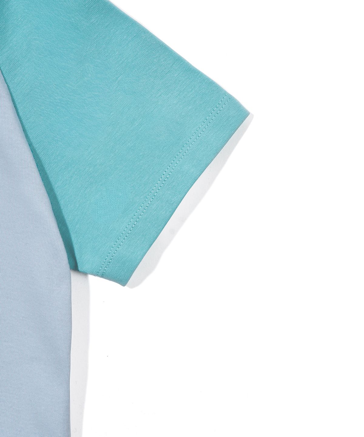 유희(YOUHEE) [KORILAKKUMA] RAGLAN T-SHIRTS BLUE
