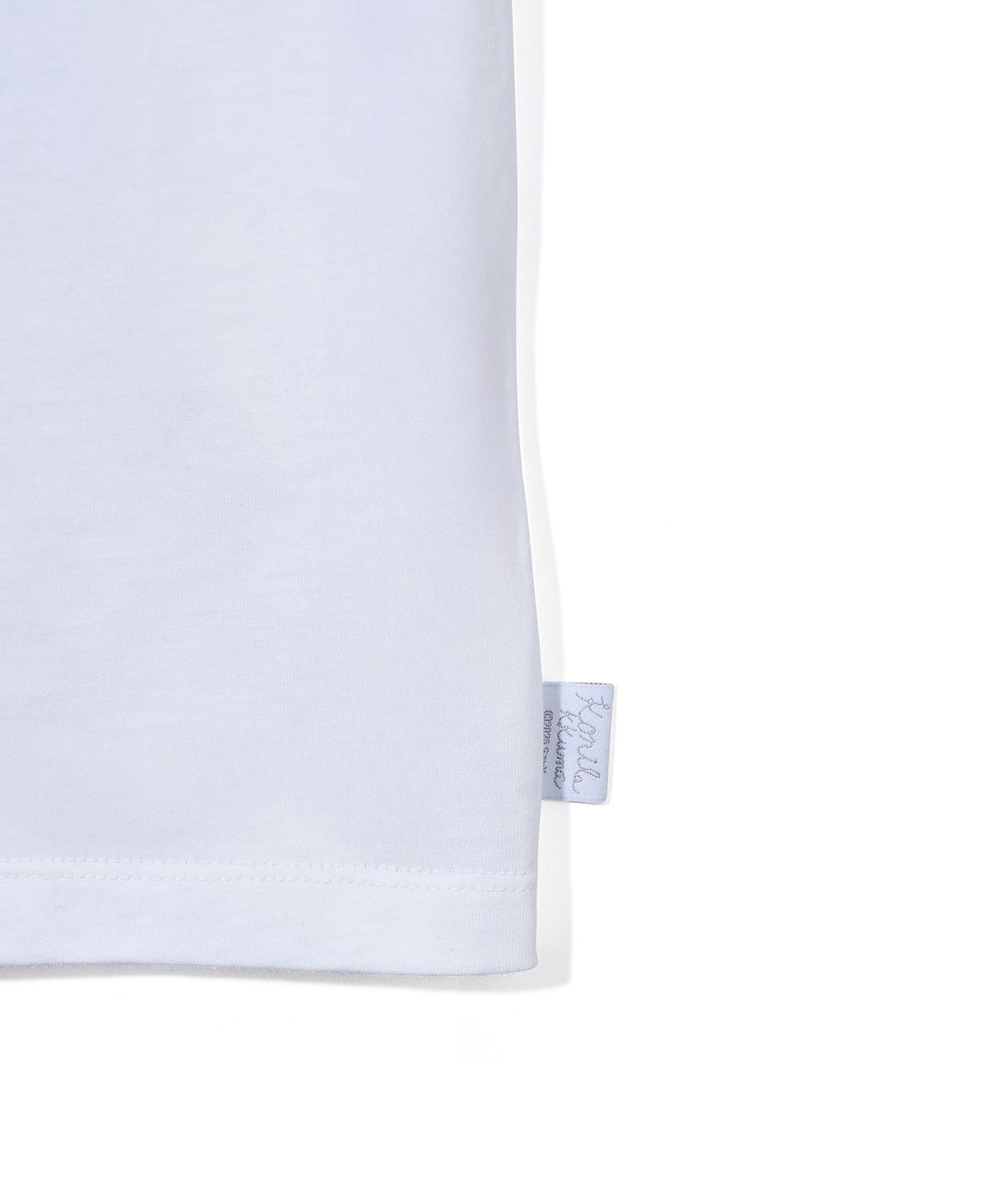 유희(YOUHEE) [KORILAKKUMA] LACE OFF-SHOULDER T-SHIRTS WHITE