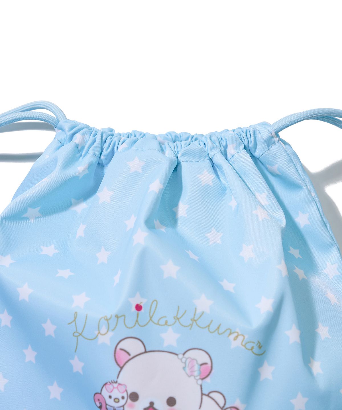 유희(YOUHEE) [KORILAKKUMA] STRING BAG BLUE