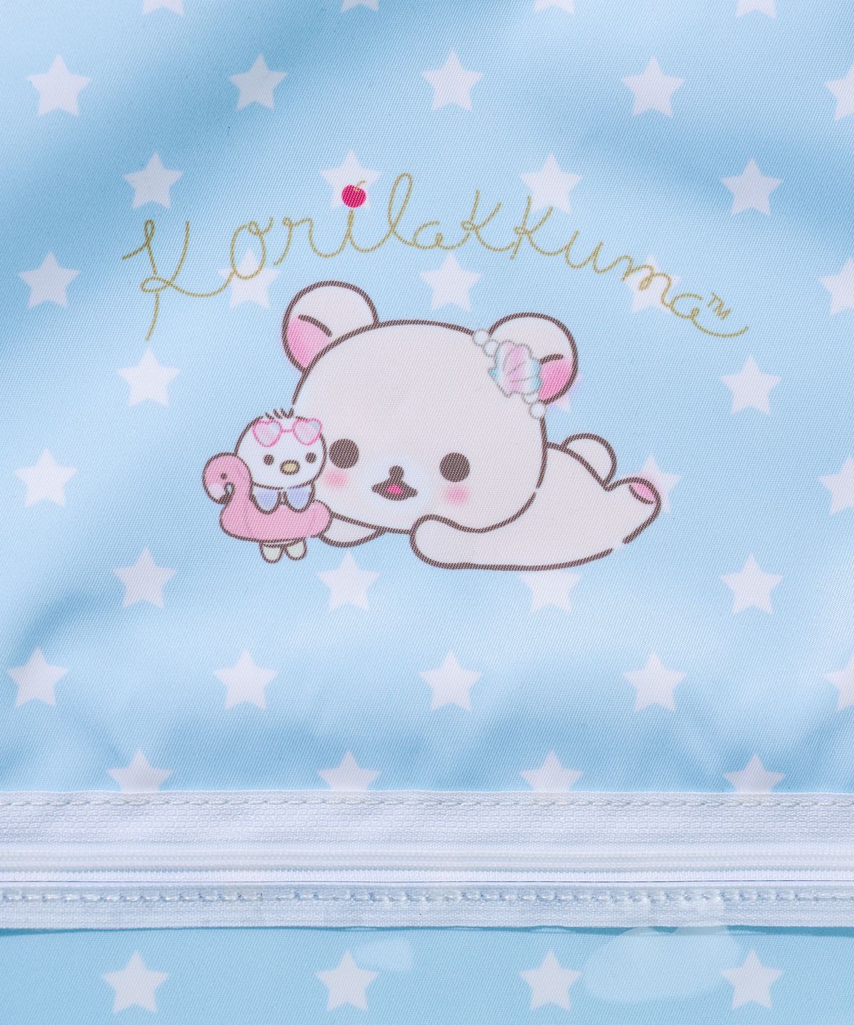 유희(YOUHEE) [KORILAKKUMA] STRING BAG BLUE