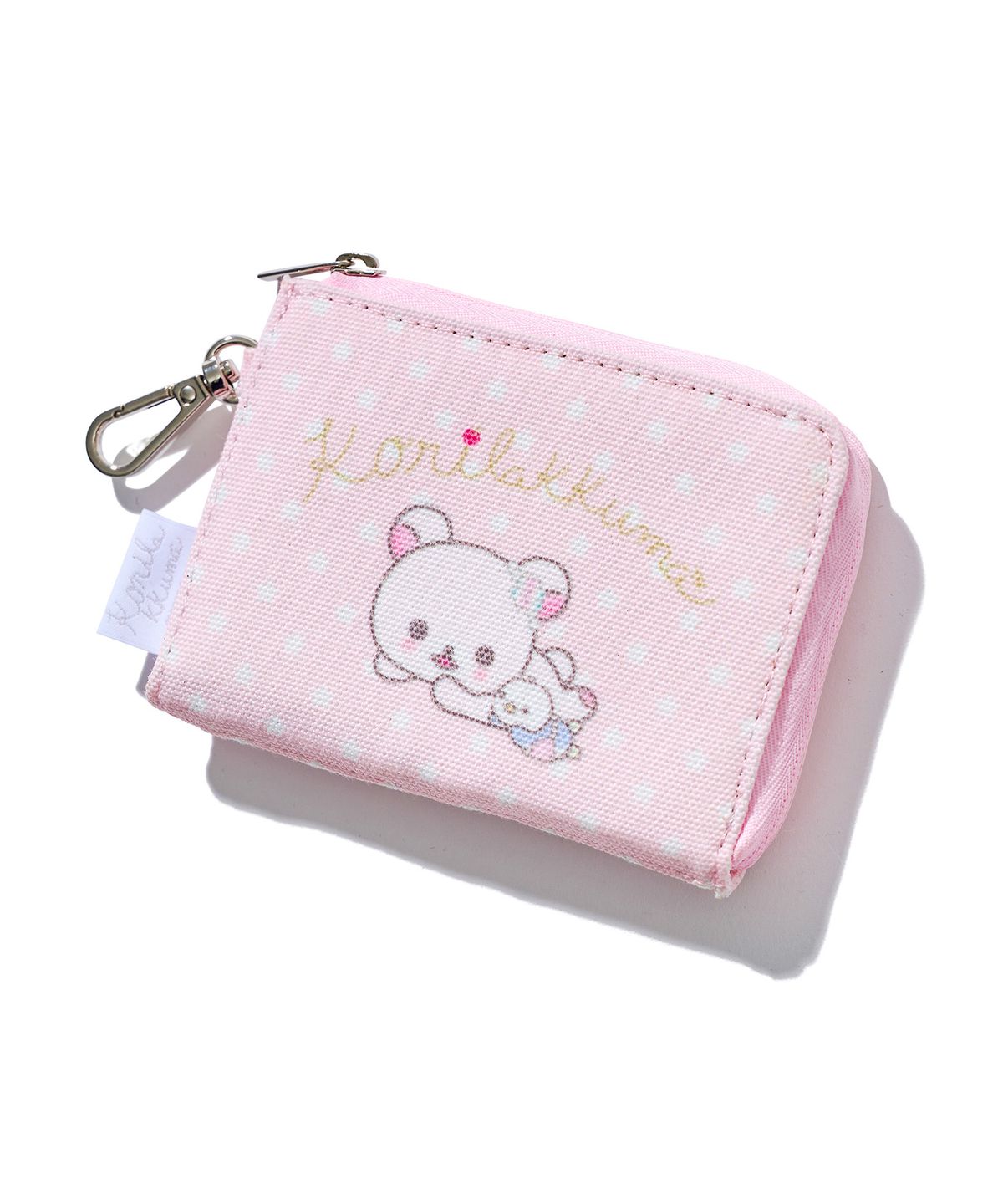 유희(YOUHEE) [KORILAKKUMA] CARD WALLET PINK