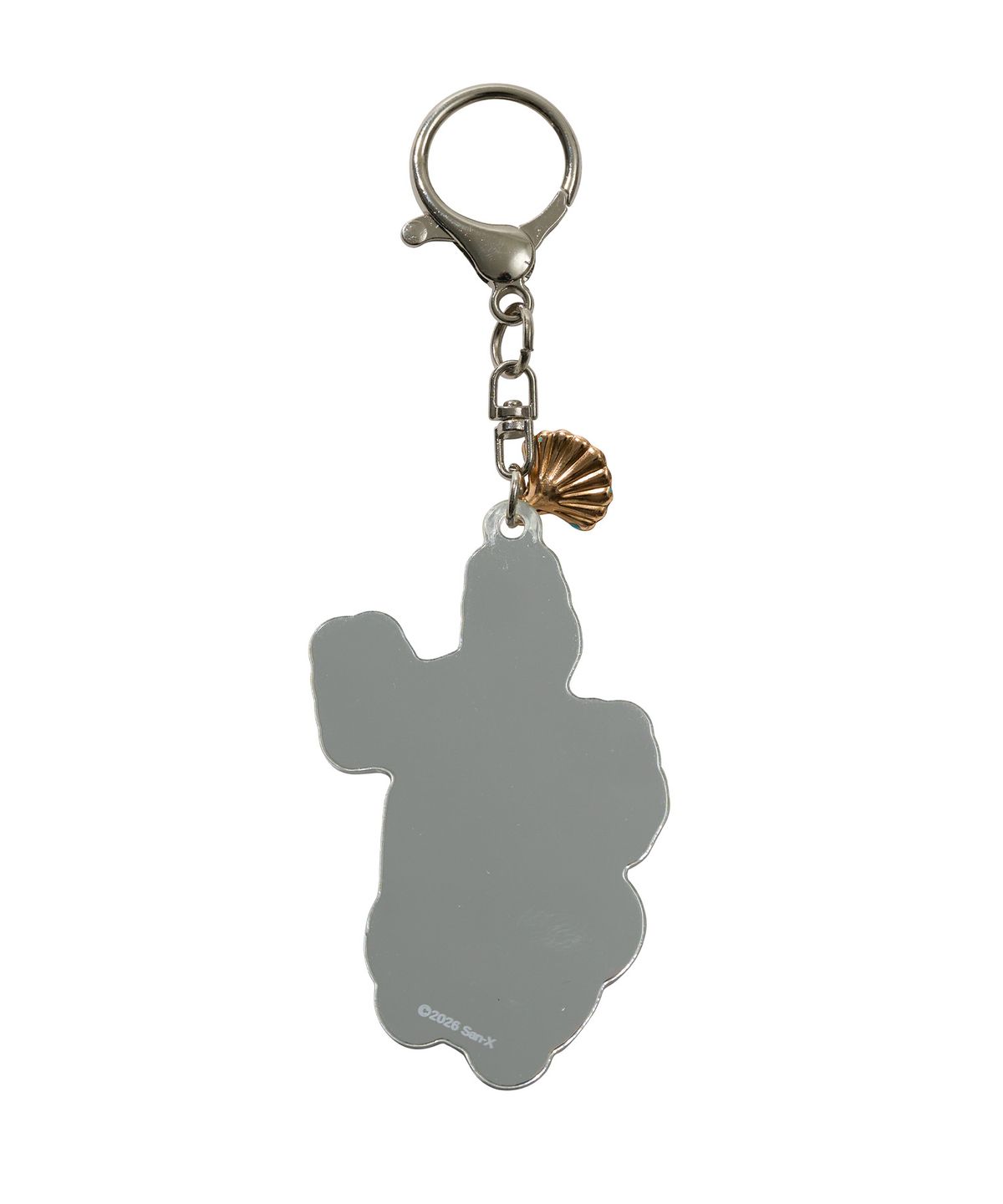 유희(YOUHEE) [KORILAKKUMA] MIRROR KEYRING BLUE