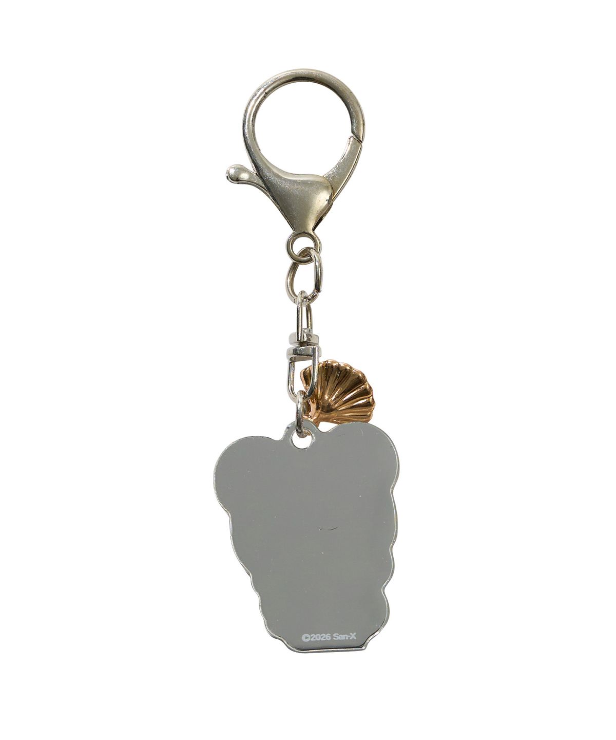 유희(YOUHEE) [KORILAKKUMA] MIRROR KEYRING LIGHT PINK