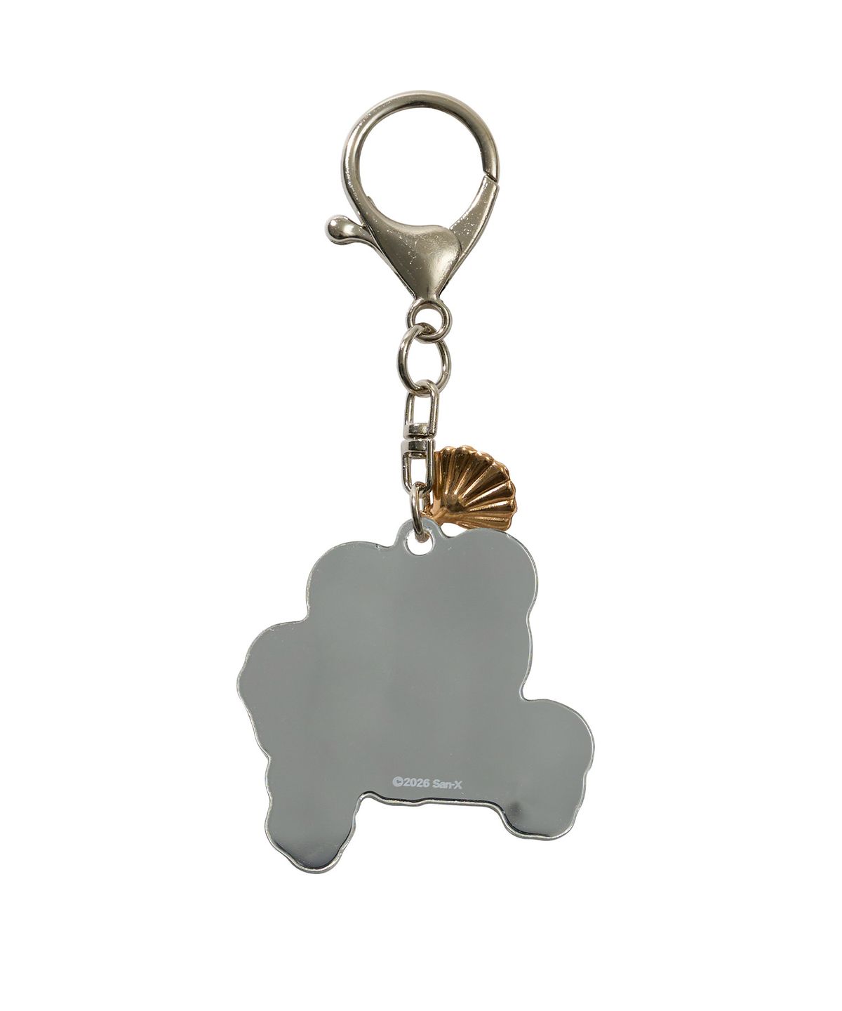 유희(YOUHEE) [KORILAKKUMA] MIRROR KEYRING PURPLE