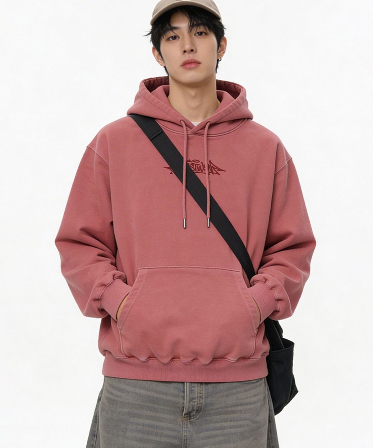 아티스트웨어(ARTISTWEAR) [ATW] 레어서울 피그먼트 후드티 - 2COLOR