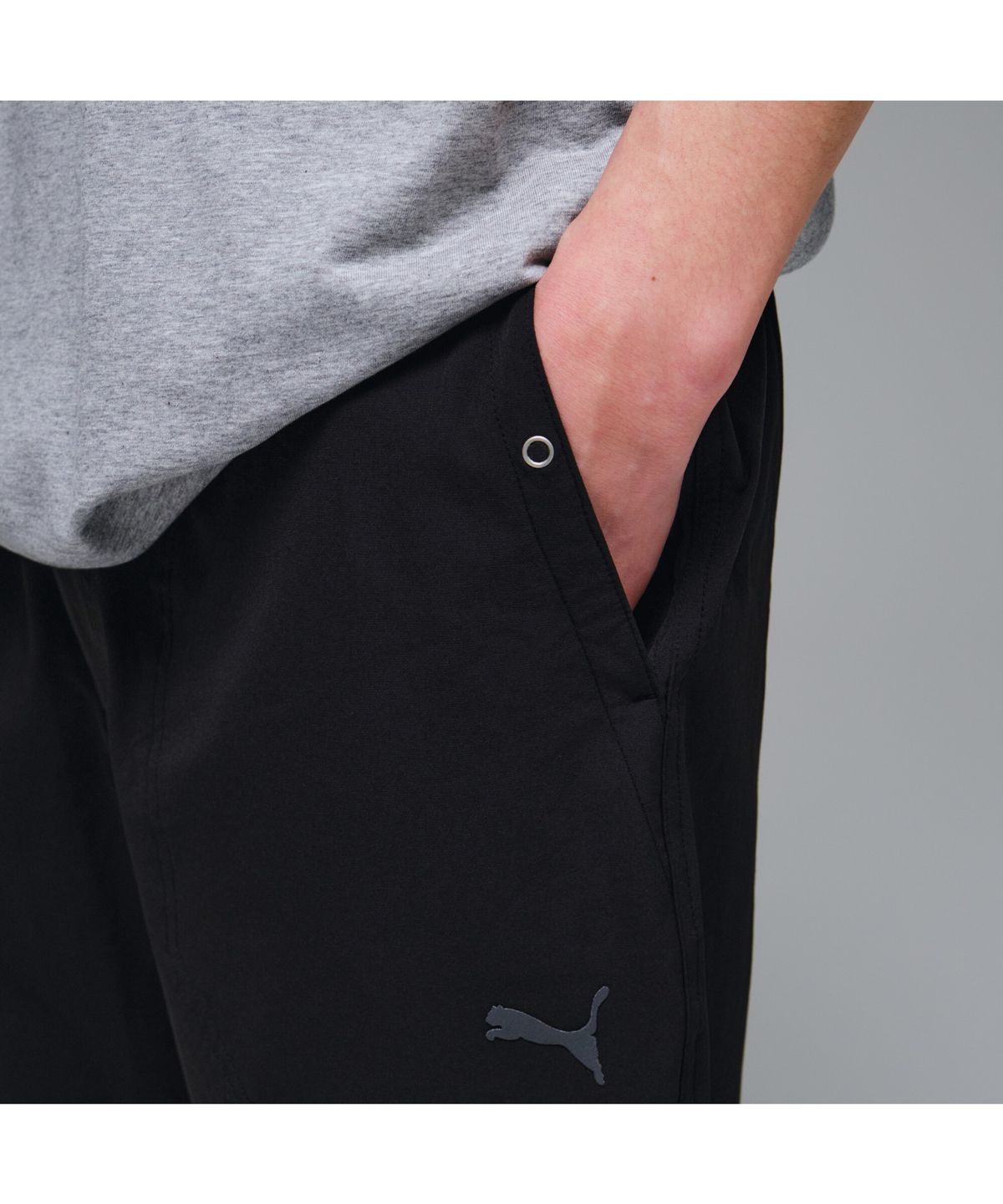 푸마(PUMA) 남성 프리미엄 베이직 우븐 팬츠 M Premium Basic Woven PT OP (52975701)