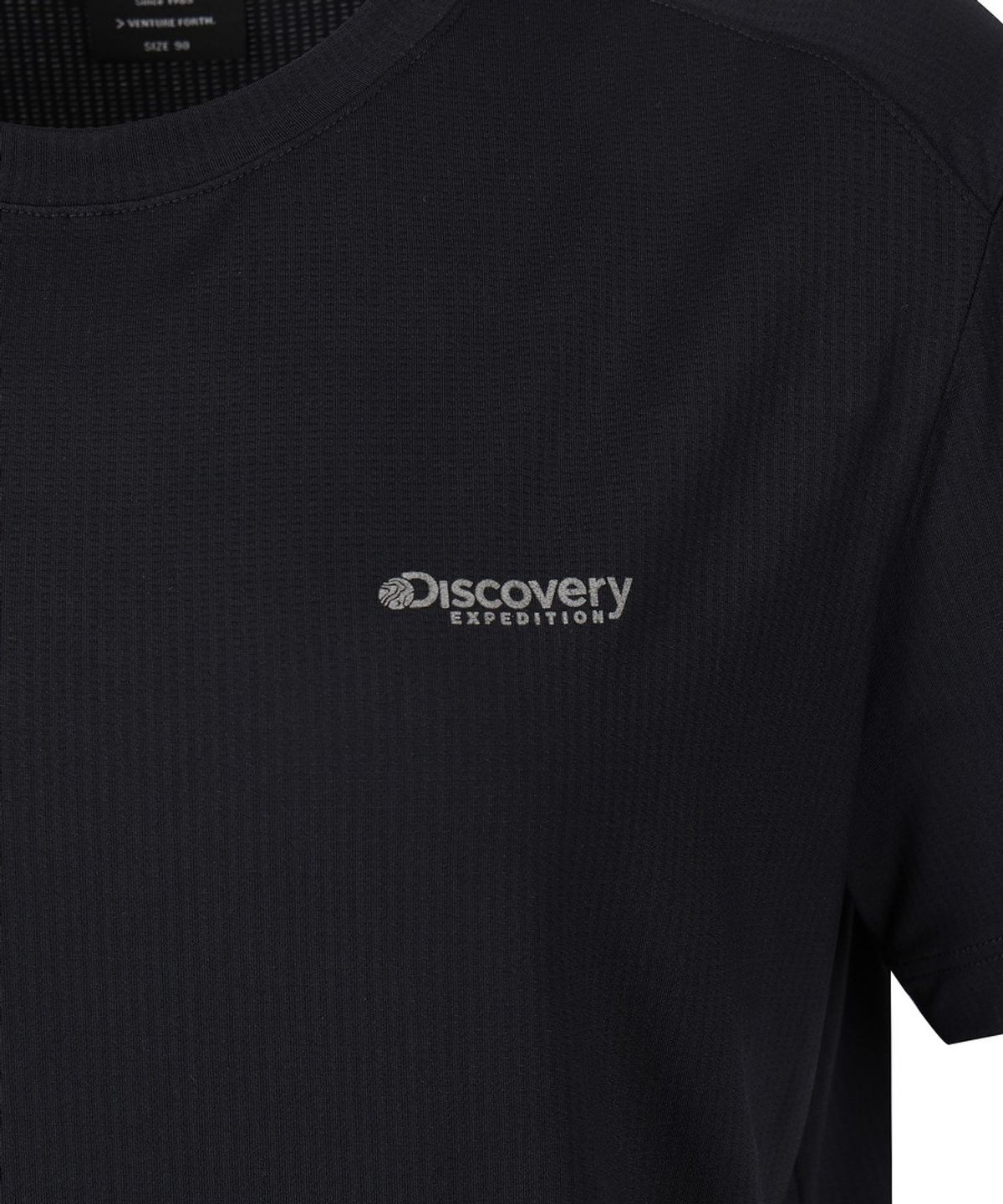 디스커버리 익스페디션(DISCOVERY EXPEDITION) 여성 프레시벤트 벤프 반팔티셔츠 (BLACK)