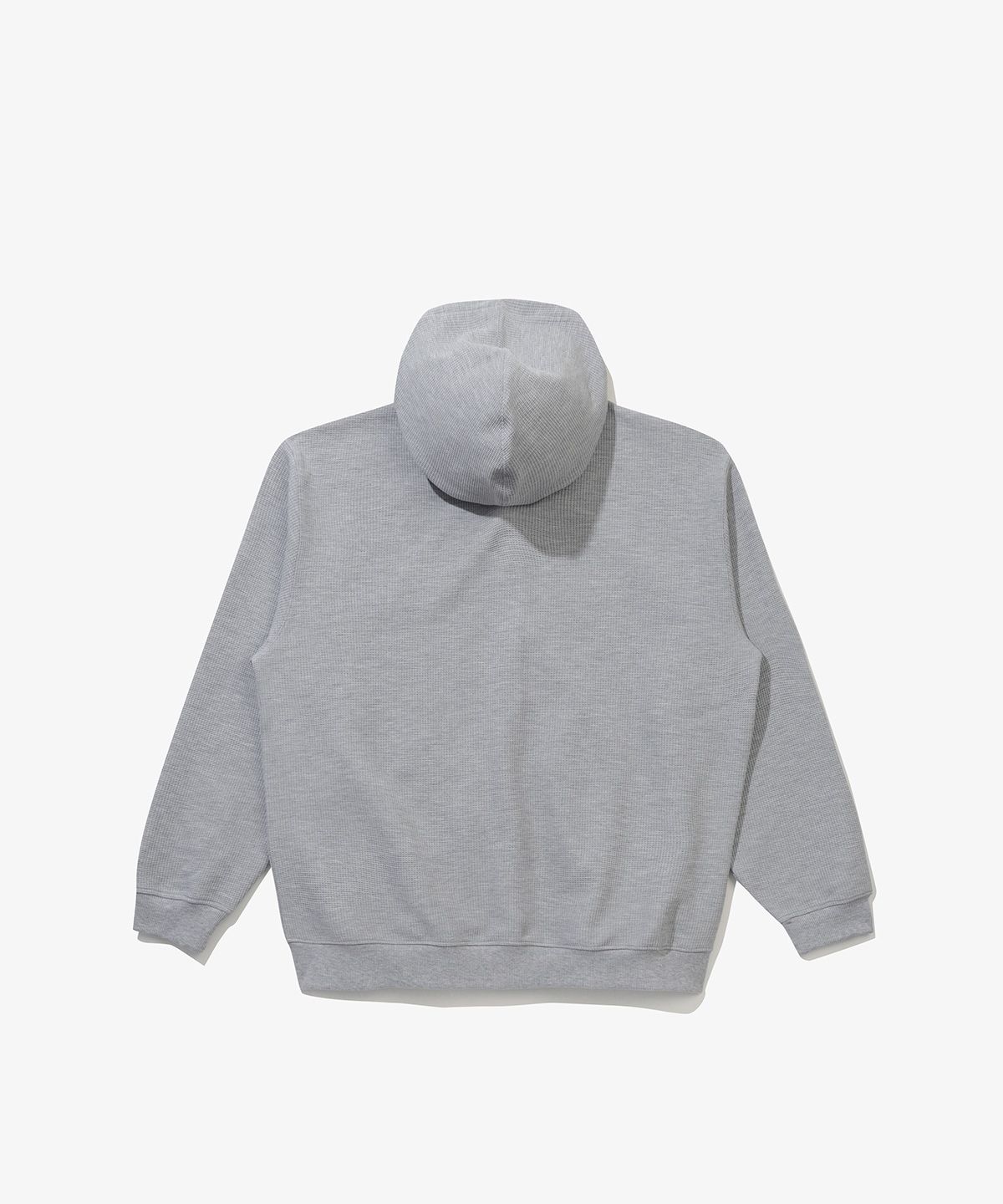 뉴에라(NEW ERA) 와플 후드 집업 재킷 헤더 그레이 14954614