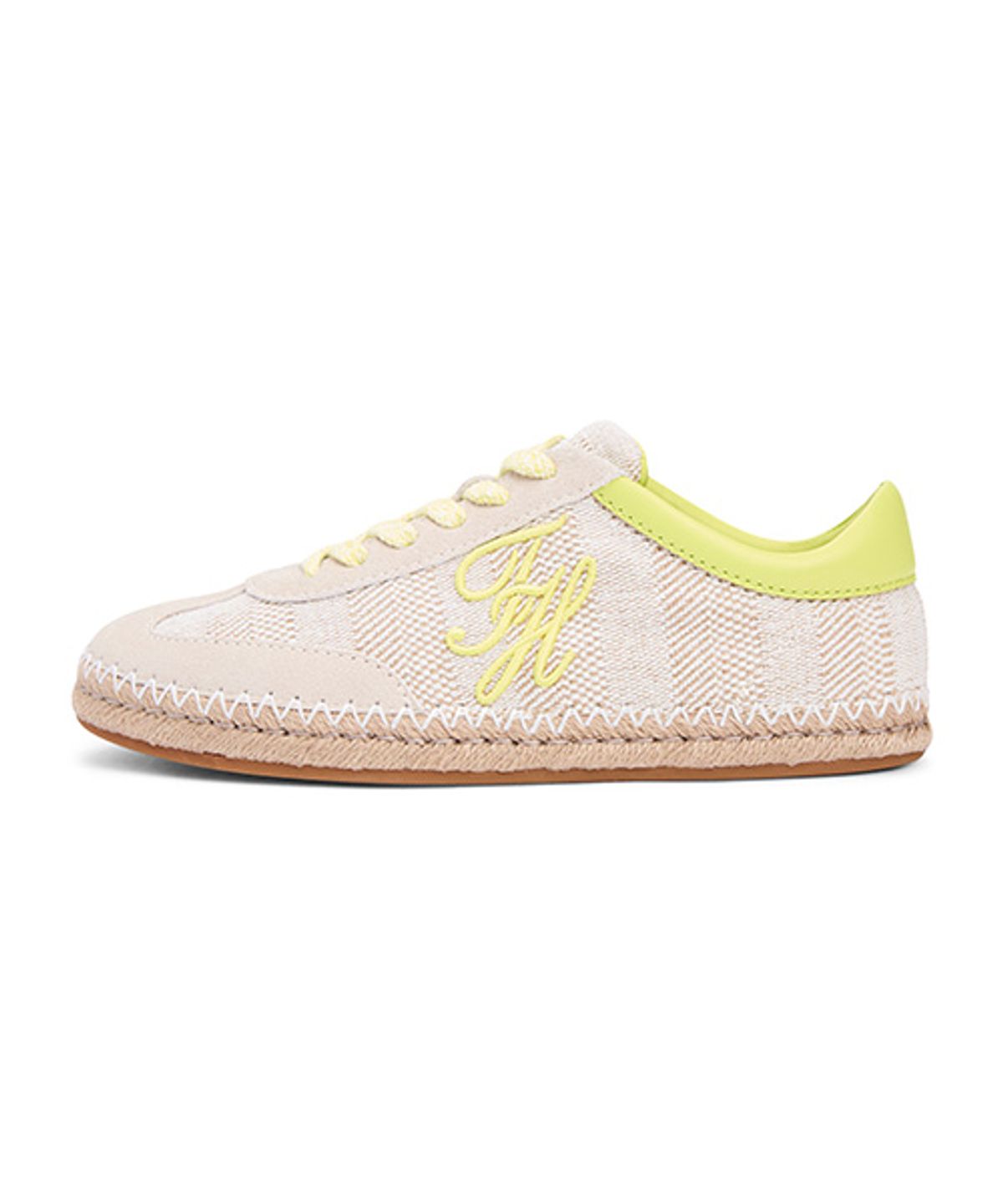 타미힐피거(TOMMY HILFIGER) 재키 로프 린넨 스니커즈-베이지(T52G1ARS330WT10GG) (T52G1ARS330WT10GG)
