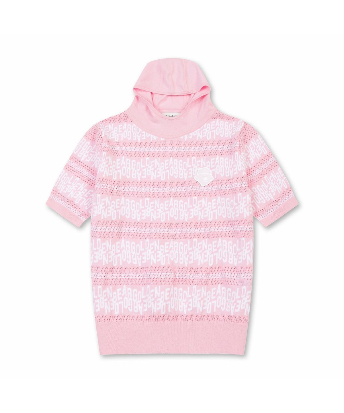골든베어(GOLDEN BEAR) (W) Hoodie Lettered Stripe Sweater G5WAM26301PIX