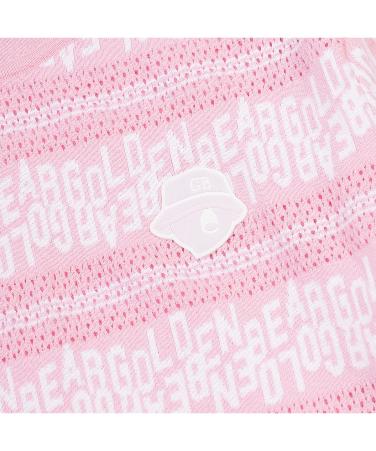 골든베어(GOLDEN BEAR) (W) Hoodie Lettered Stripe Sweater G5WAM26301PIX