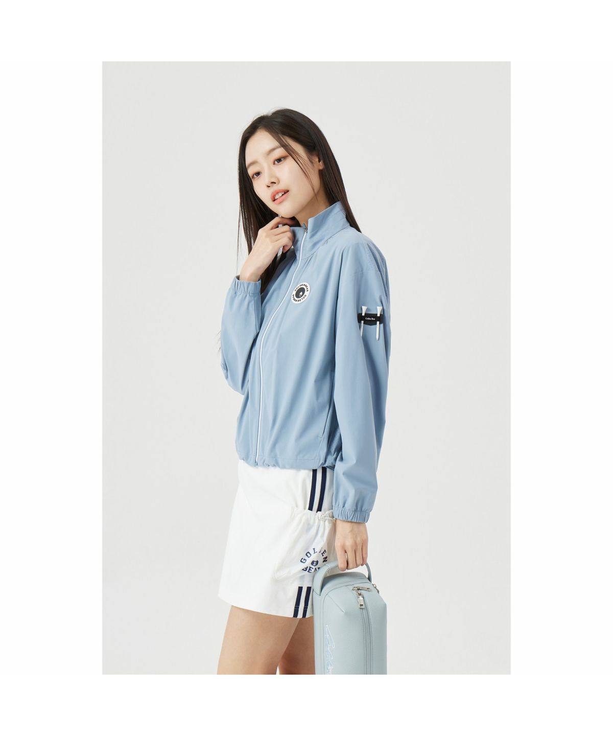 골든베어(GOLDEN BEAR) (W) Light Weight Shirring Jacket G5UAM26321GYX