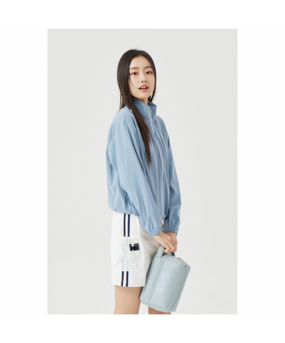 골든베어(GOLDEN BEAR) (W) Light Weight Shirring Jacket G5UAM26321GYX