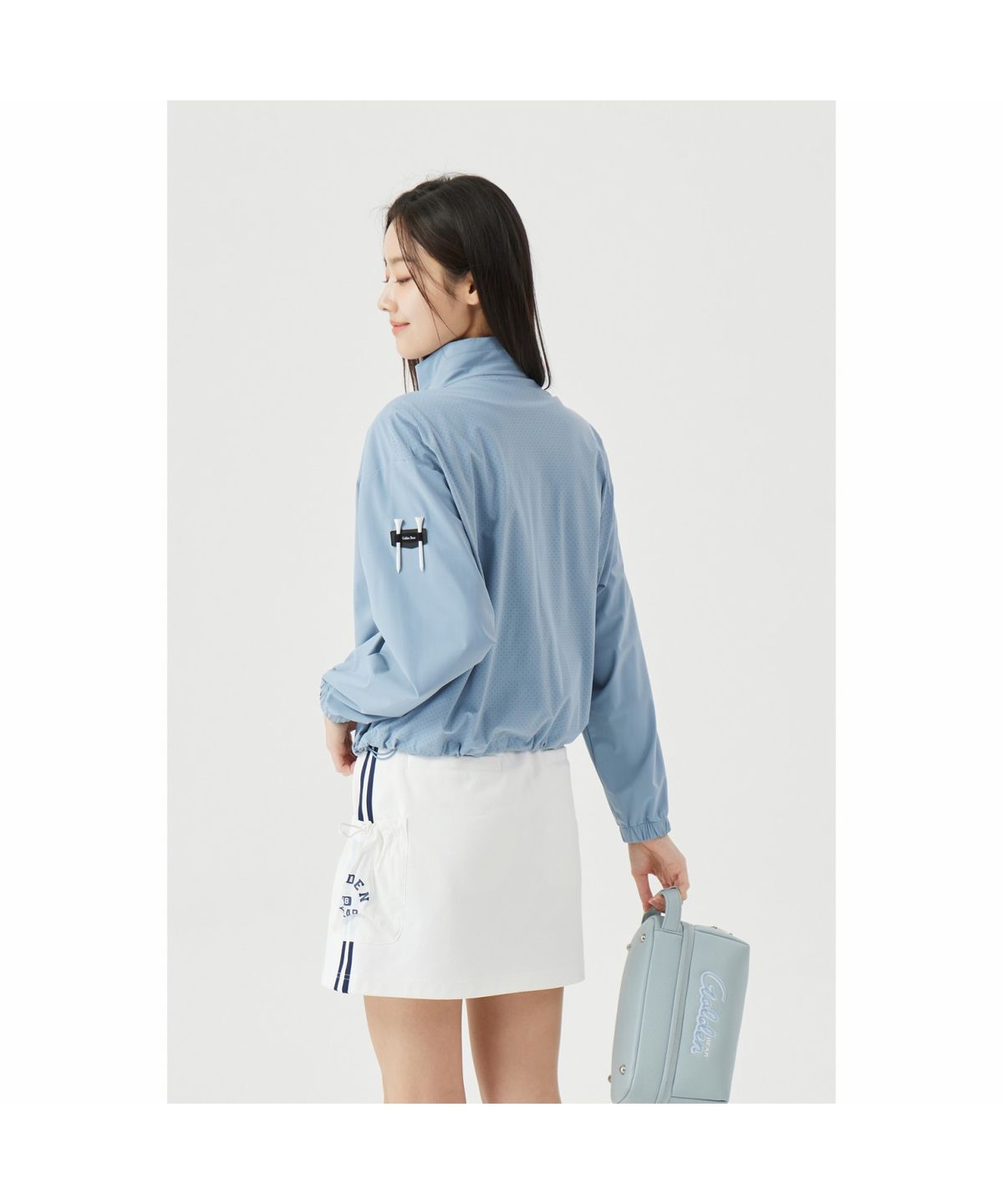 골든베어(GOLDEN BEAR) (W) Light Weight Shirring Jacket G5UAM26321GYX