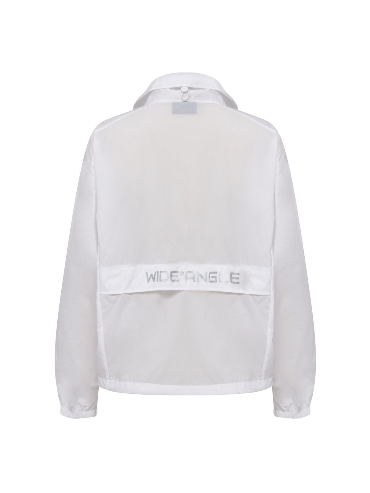 와이드앵글(WIDEANGLE) CO 시스루 에어스루 아노락 L_White